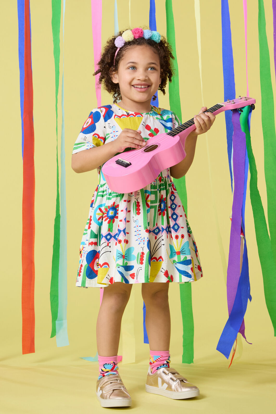 Gorman NZ - Mini Hideout Kids Dress - cream