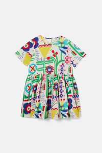 Gorman NZ - Mini Hideout Kids Dress - cream