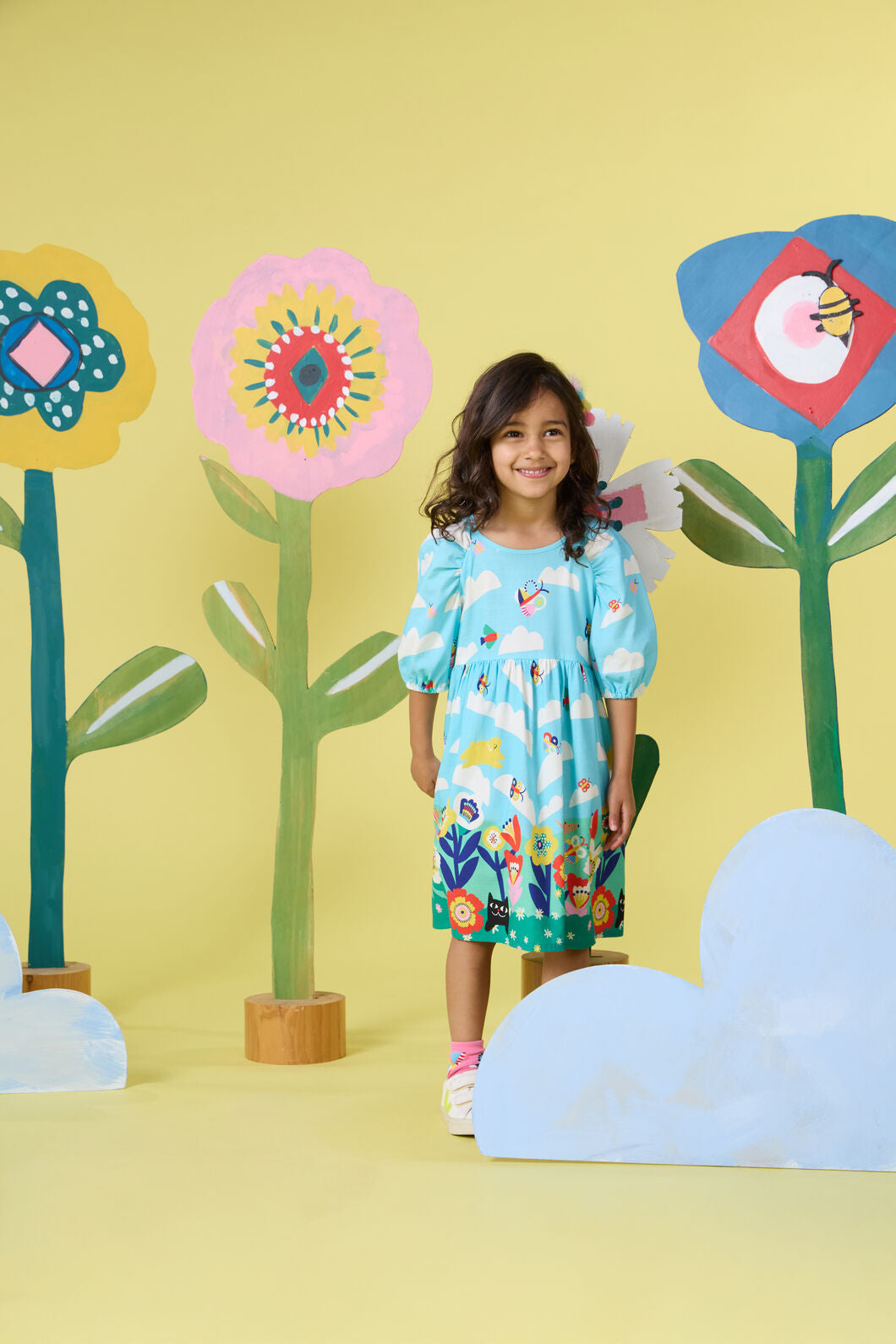 Gorman NZ - Hidden Hills Kids Dress - blue