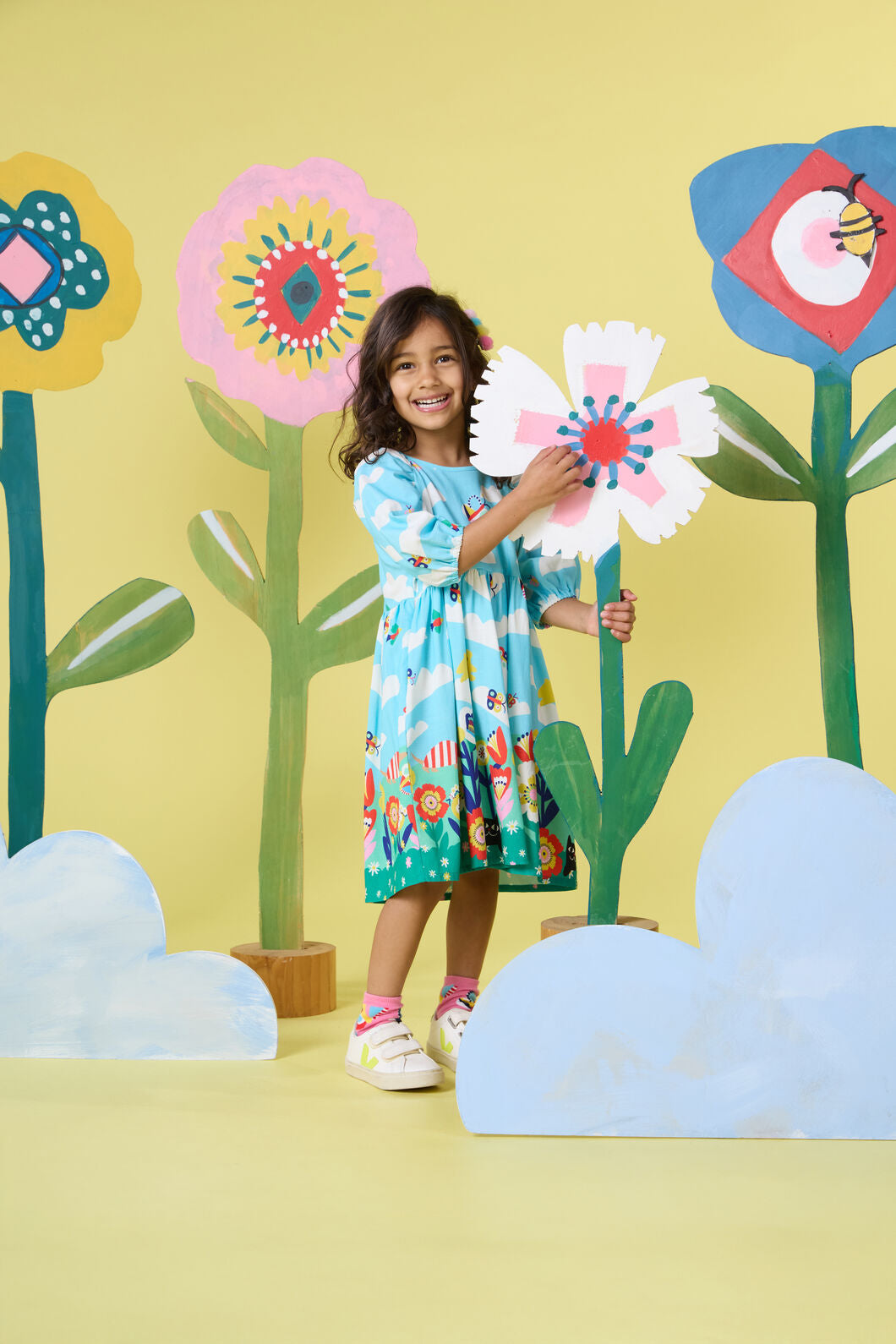 Gorman NZ - Hidden Hills Kids Dress - blue