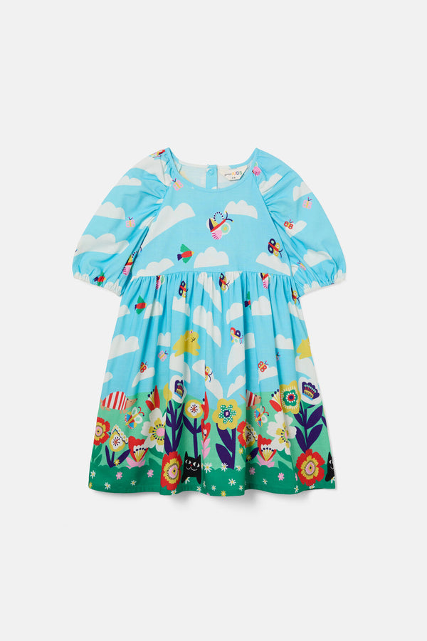 Gorman NZ - Hidden Hills Kids Dress - blue