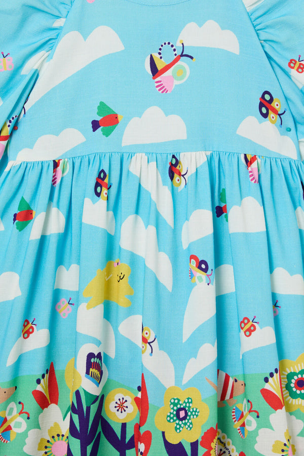 Gorman NZ - Hidden Hills Kids Dress - blue
