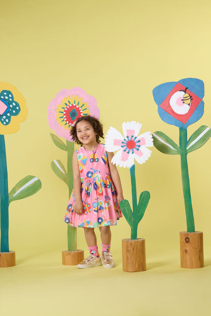 Gorman NZ - Butterfly Kids Tulip Dress - pink