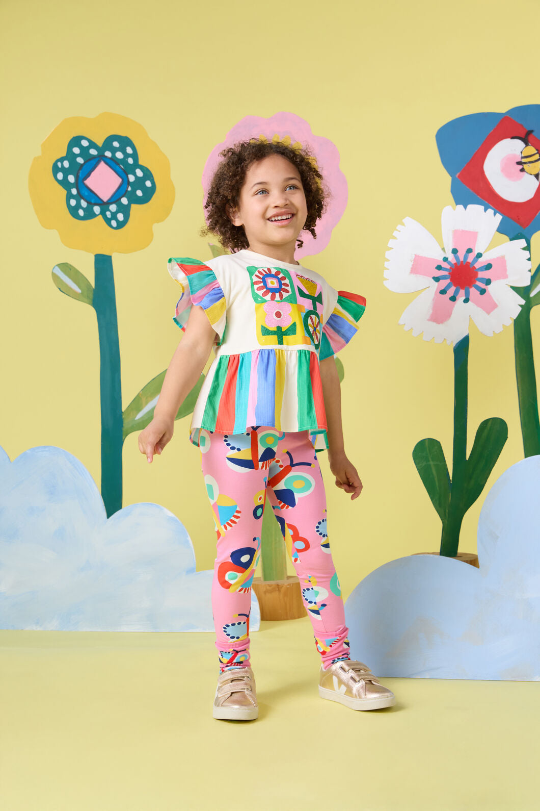 Gorman NZ - Butterfly Kids Legging - pink
