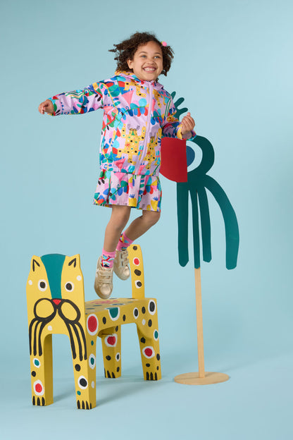 Gorman NZ - Rio Kids Raincoat - lilac