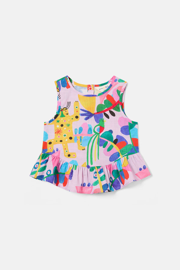 Gorman NZ - Rio Kids Top - lilac