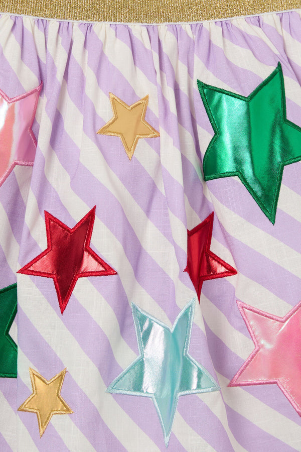 Gorman NZ - Star Stripe Kids Skirt - multi