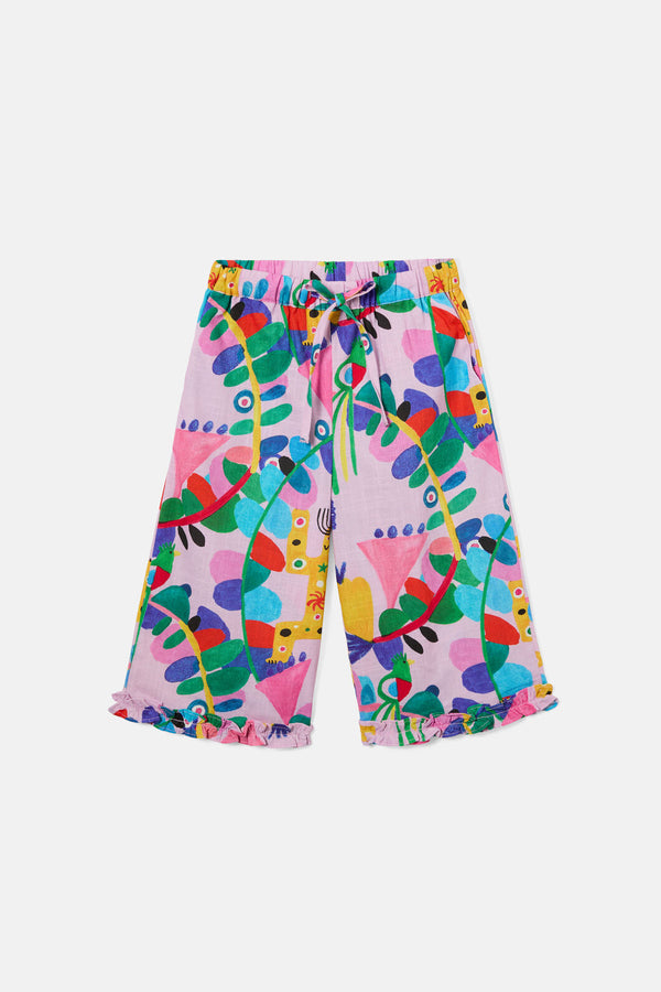 Gorman NZ - Rio Kids Frill Pant - lilac