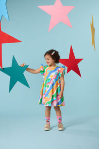 Gorman NZ - Shine Kids Broderie Dress - multi