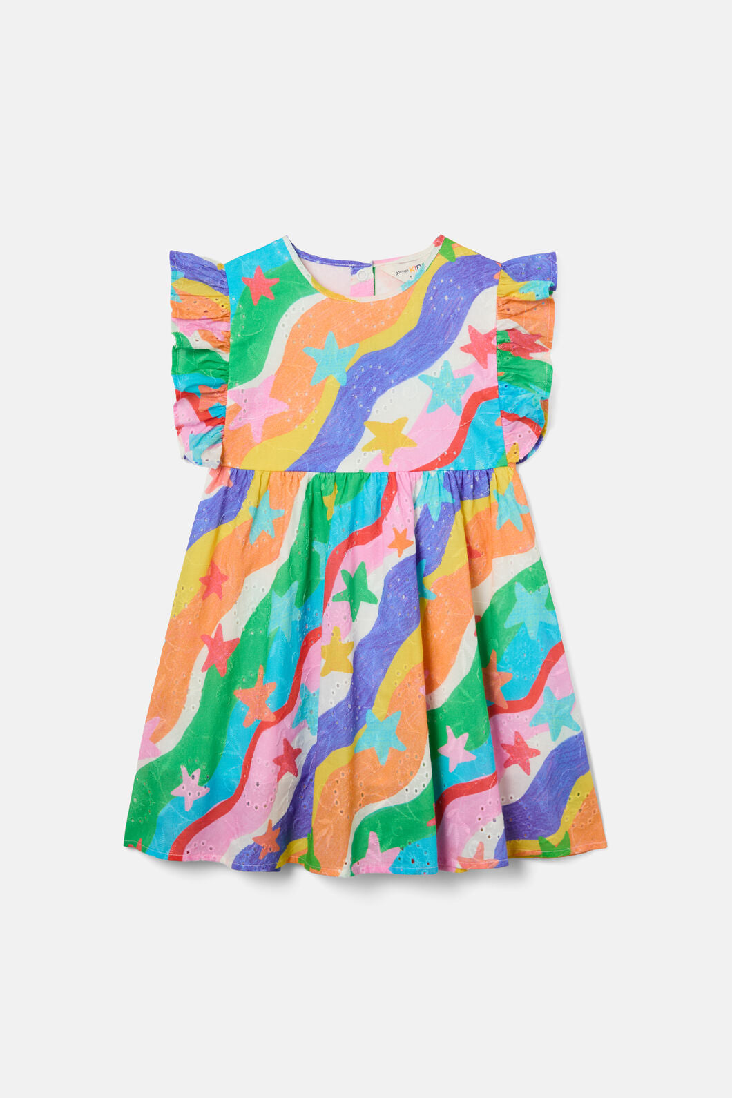Gorman NZ - Shine Kids Broderie Dress - multi
