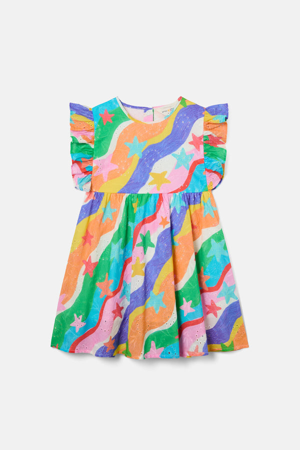 Gorman NZ - Shine Kids Broderie Dress - multi