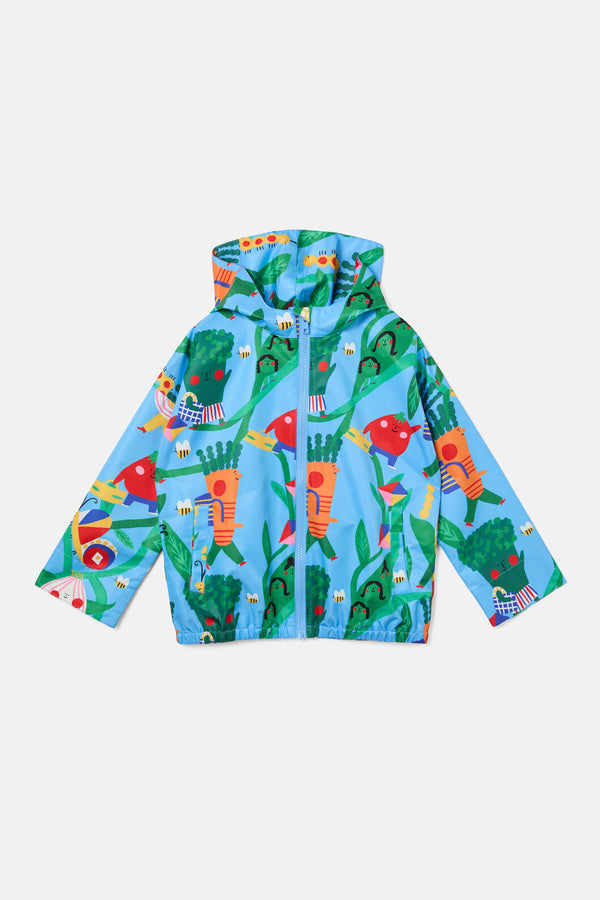 Gorman NZ - Walkabout Kids Raincoat - blue