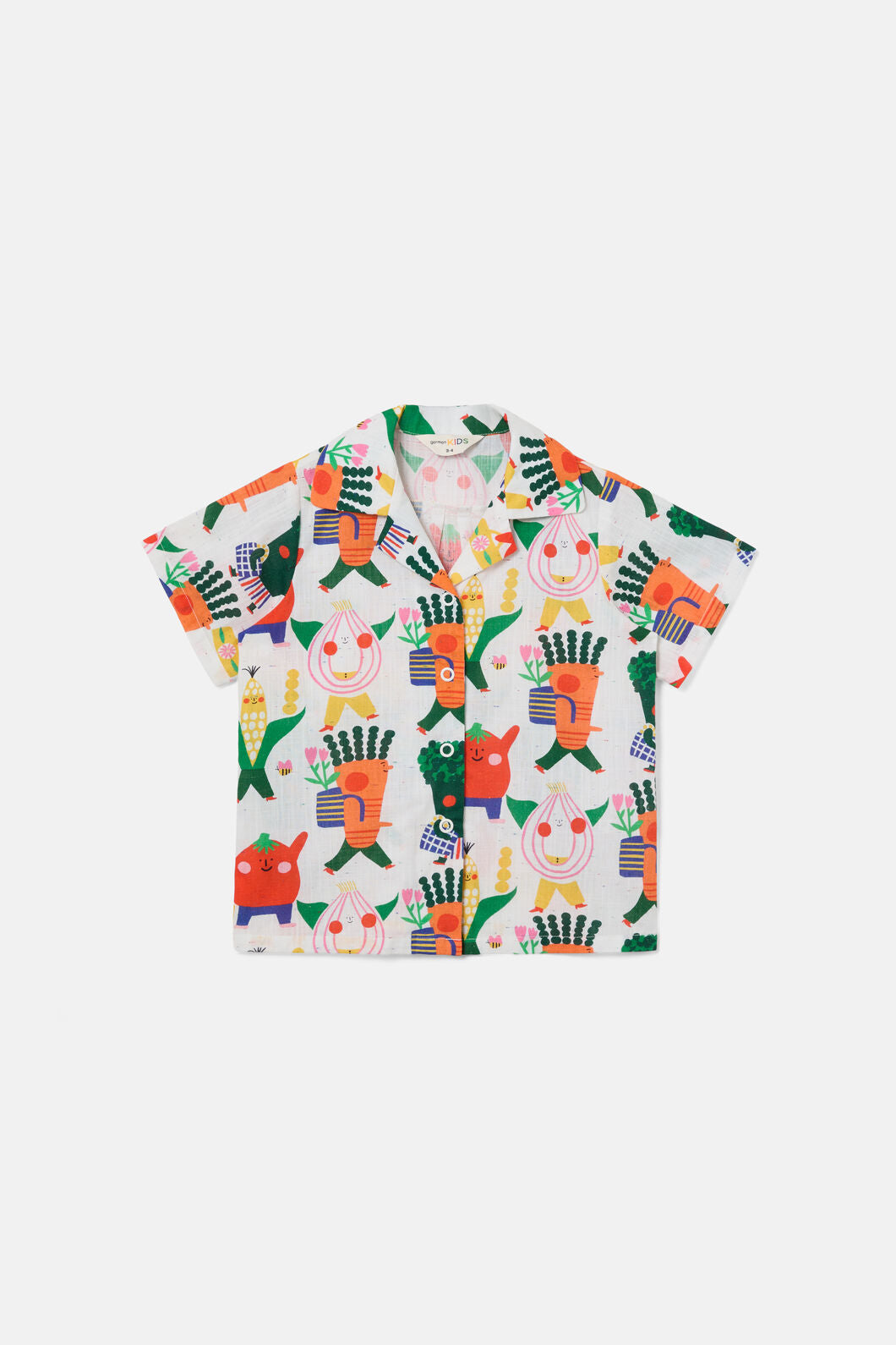 Gorman NZ - Walkabout Kids Shirt - cream