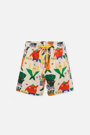Gorman NZ - Walkabout Kids Shorts - cream