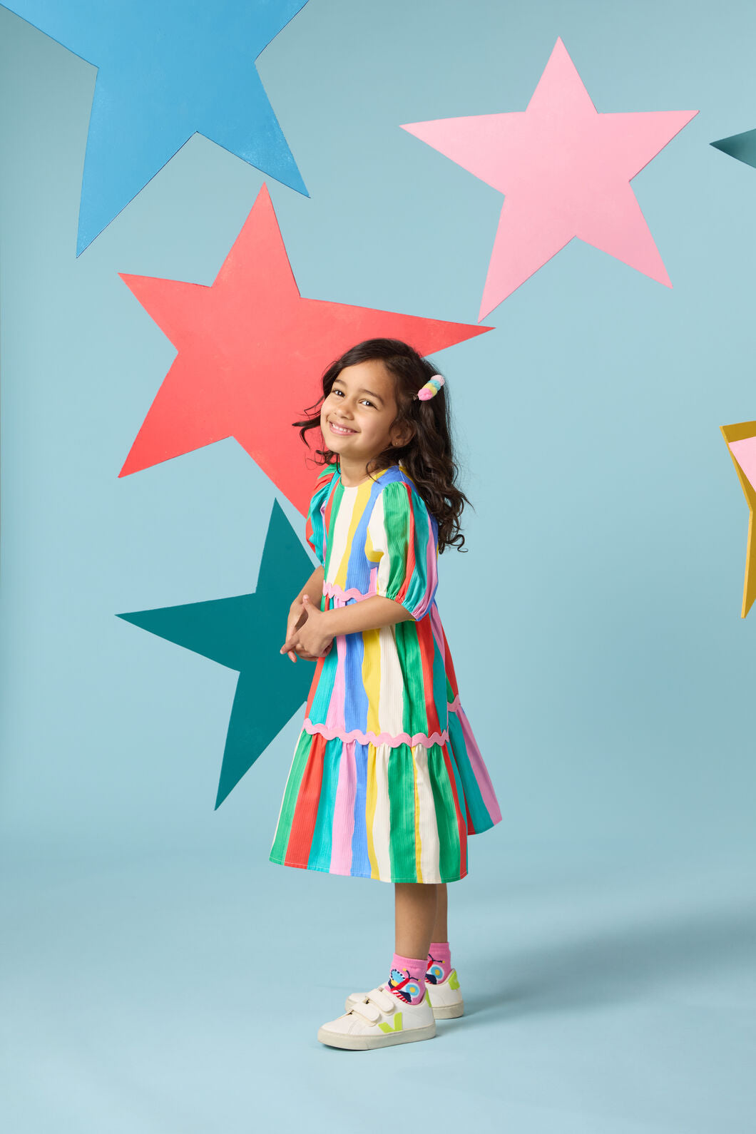 Gorman NZ - Carnival Stripe Kids Dress - stripe