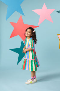 Gorman NZ - Carnival Stripe Kids Dress - stripe