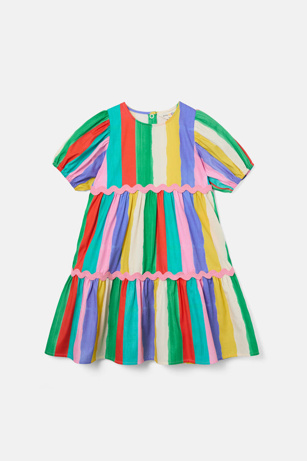 Gorman NZ - Carnival Stripe Kids Dress - stripe