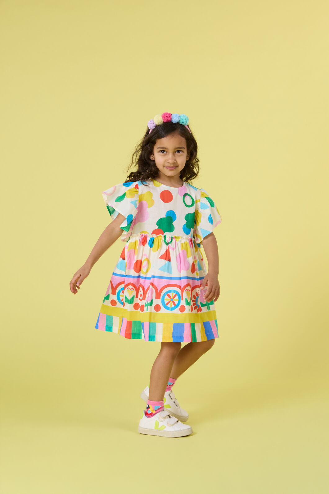 Gorman NZ - Hideout Border Kids Dress - multi