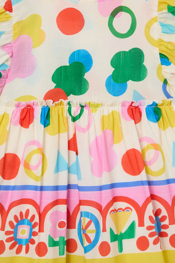 Gorman NZ - Hideout Border Kids Dress - multi