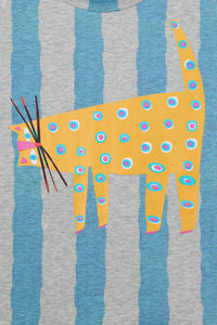 Gorman NZ - Leopard Stripe Kids Ss Tee - multi