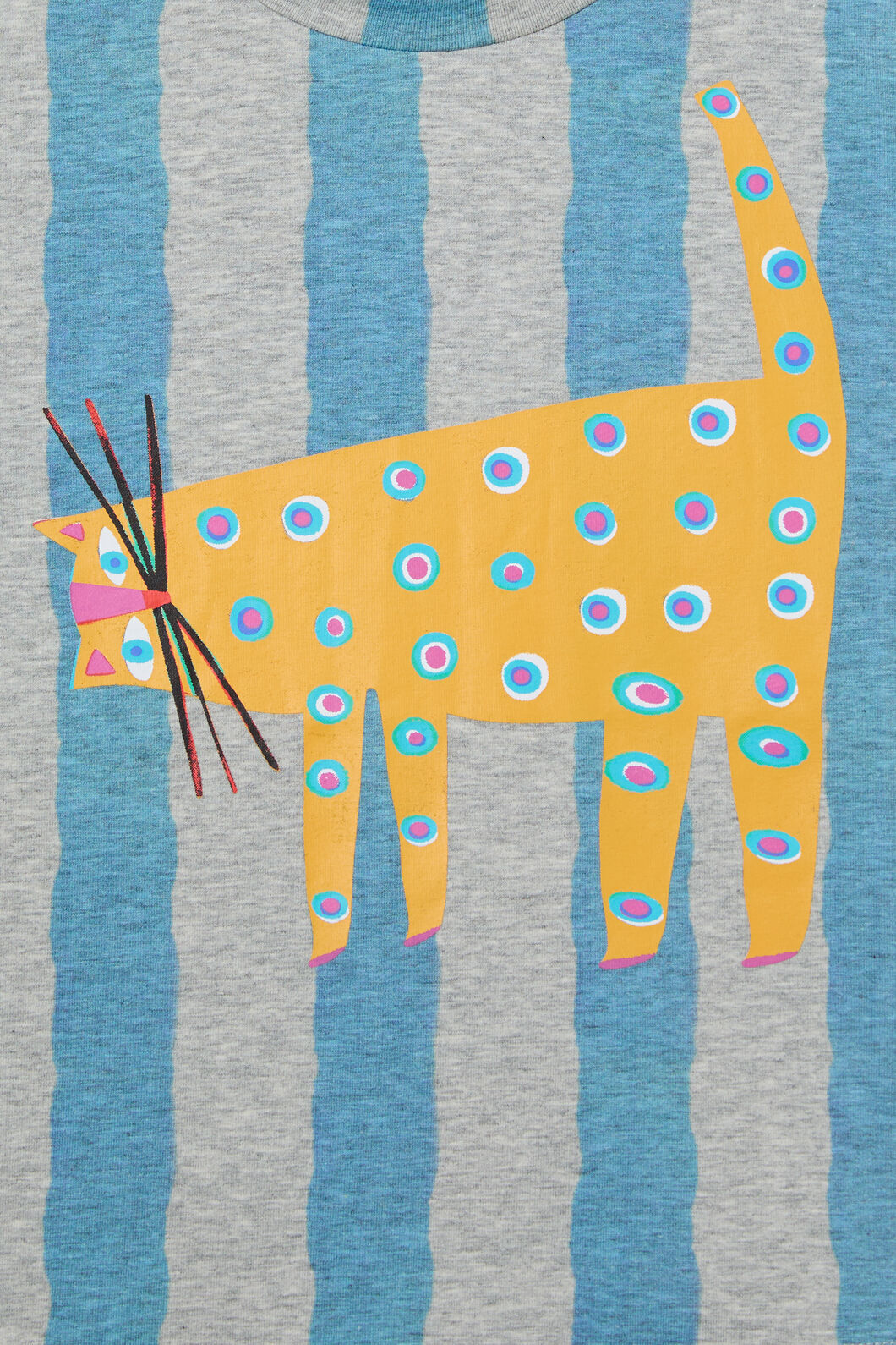 Gorman NZ - Leopard Stripe Kids Ss Tee - multi