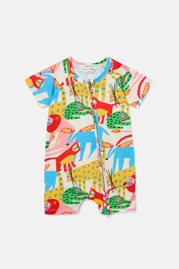 Gorman NZ - Wild Baby Onesie - multi