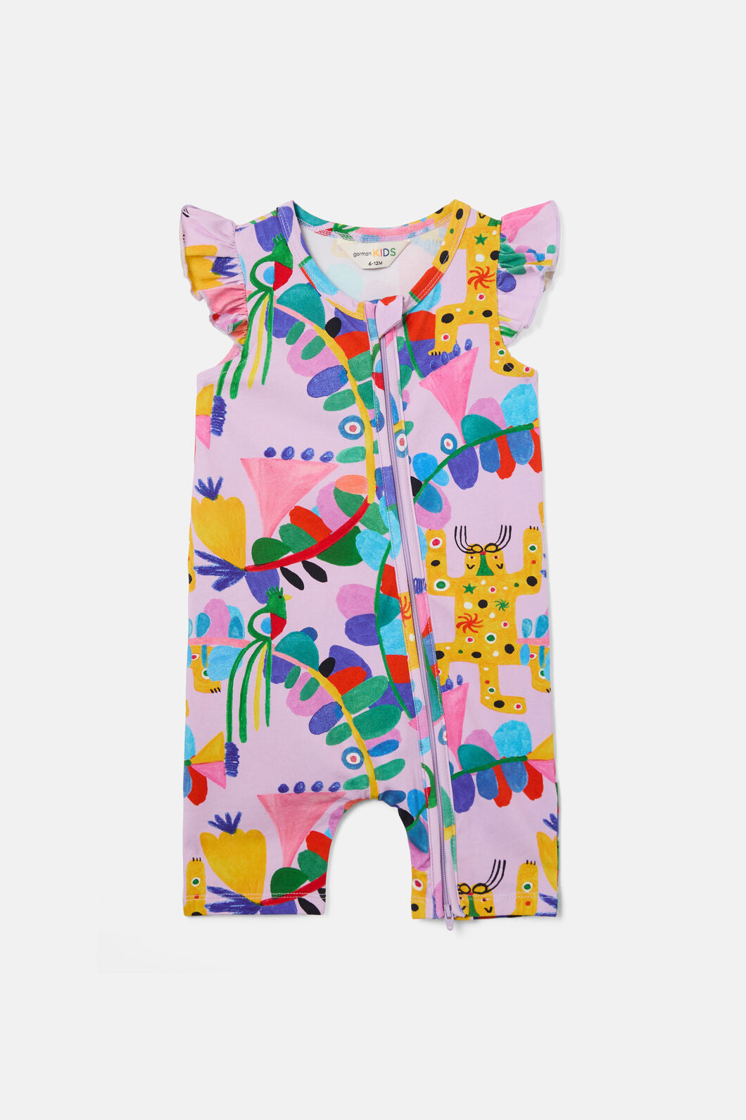 Gorman NZ - Rio Baby Onesie - lilac