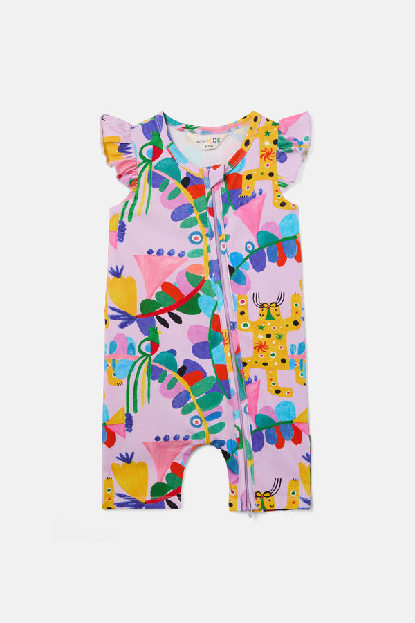 Gorman NZ - Rio Baby Onesie - lilac