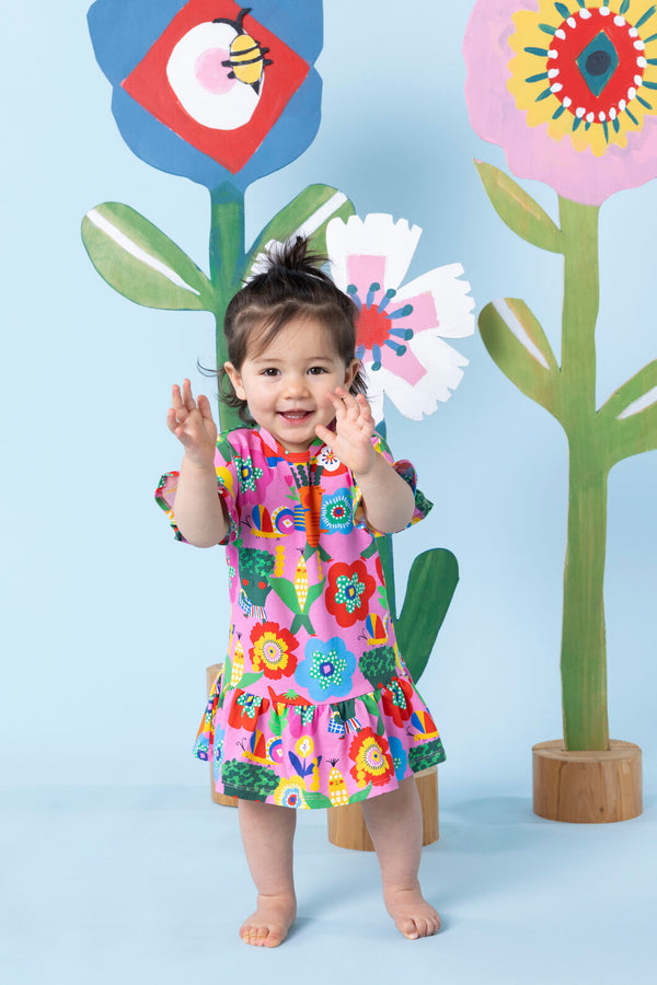 Gorman NZ - Walkabout Baby Dress - pink