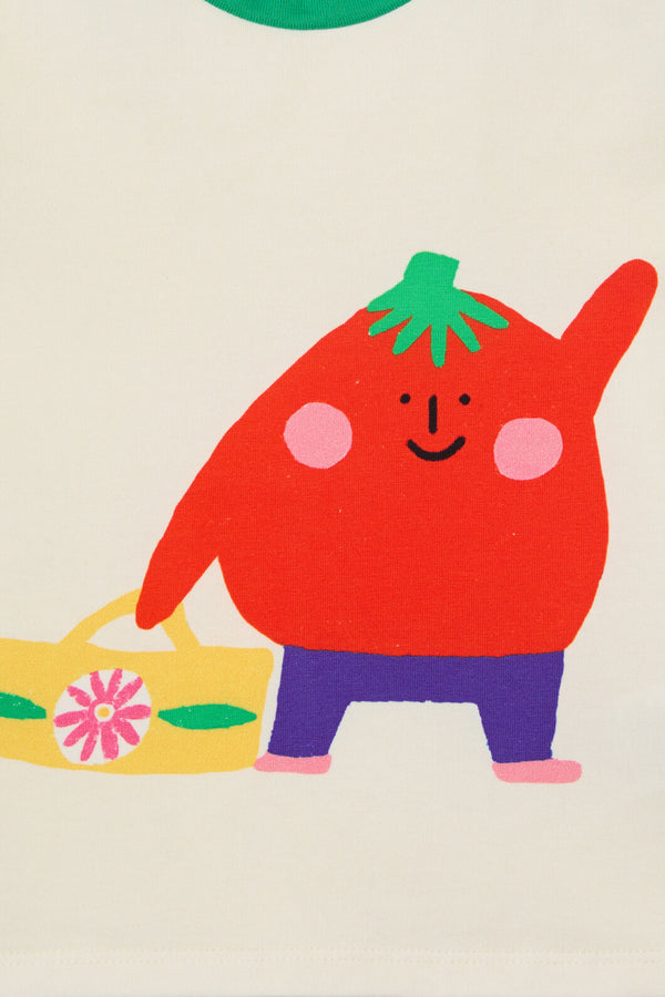 Gorman NZ - Tomato Guy Baby SS Tee - cream