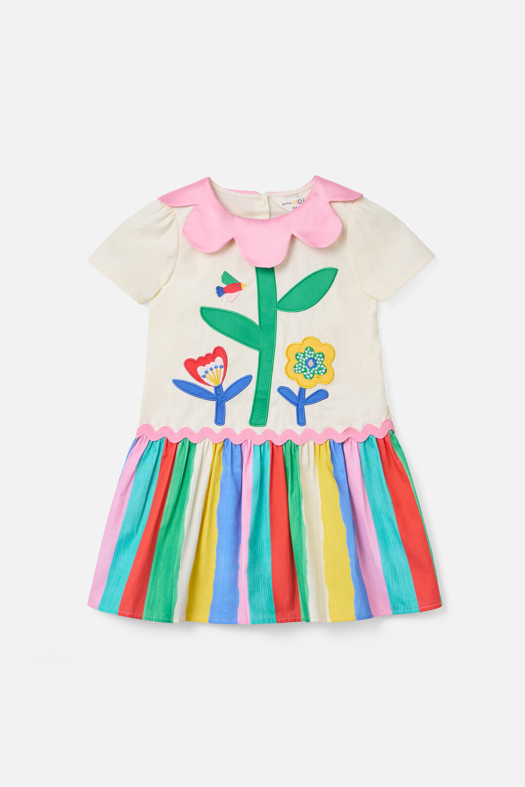 Gorman NZ - Petal Neck Kids Party Dress - multi
