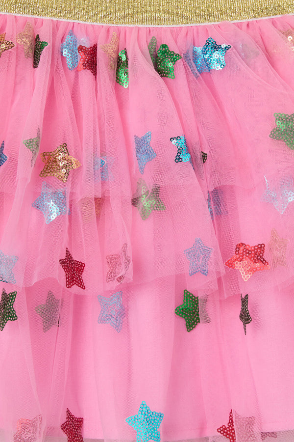 Gorman NZ - Star Party Kids Skirt - pink