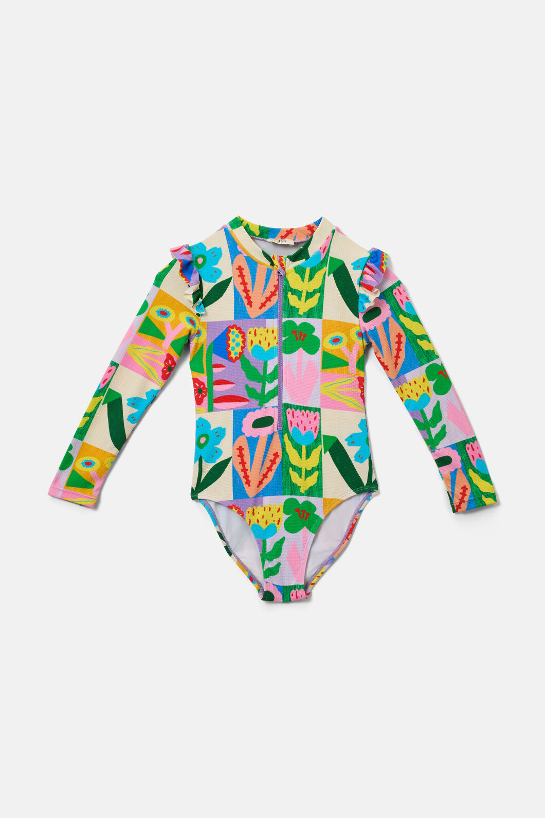 Gorman NZ - Floral Patchy Kids Bathers - print