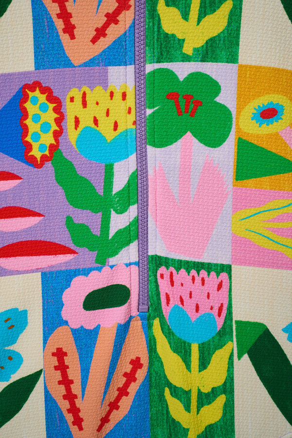 Gorman NZ - Floral Patchy Kids Bathers - print