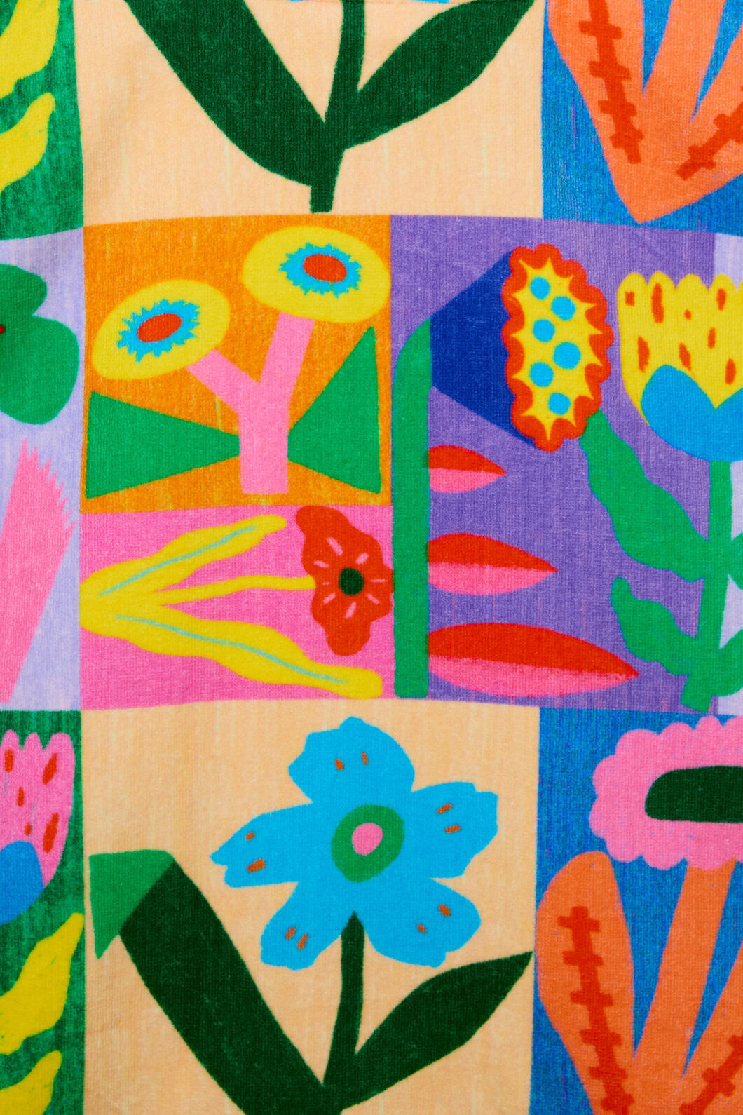 Gorman NZ - Floral Patchy Kids Swim Poncho - multi