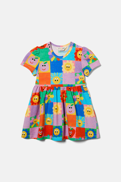 Gorman NZ - Checkers Baby Dress - multi