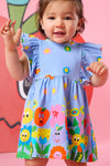 Gorman NZ - Sunny Border Baby Dress - lilac
