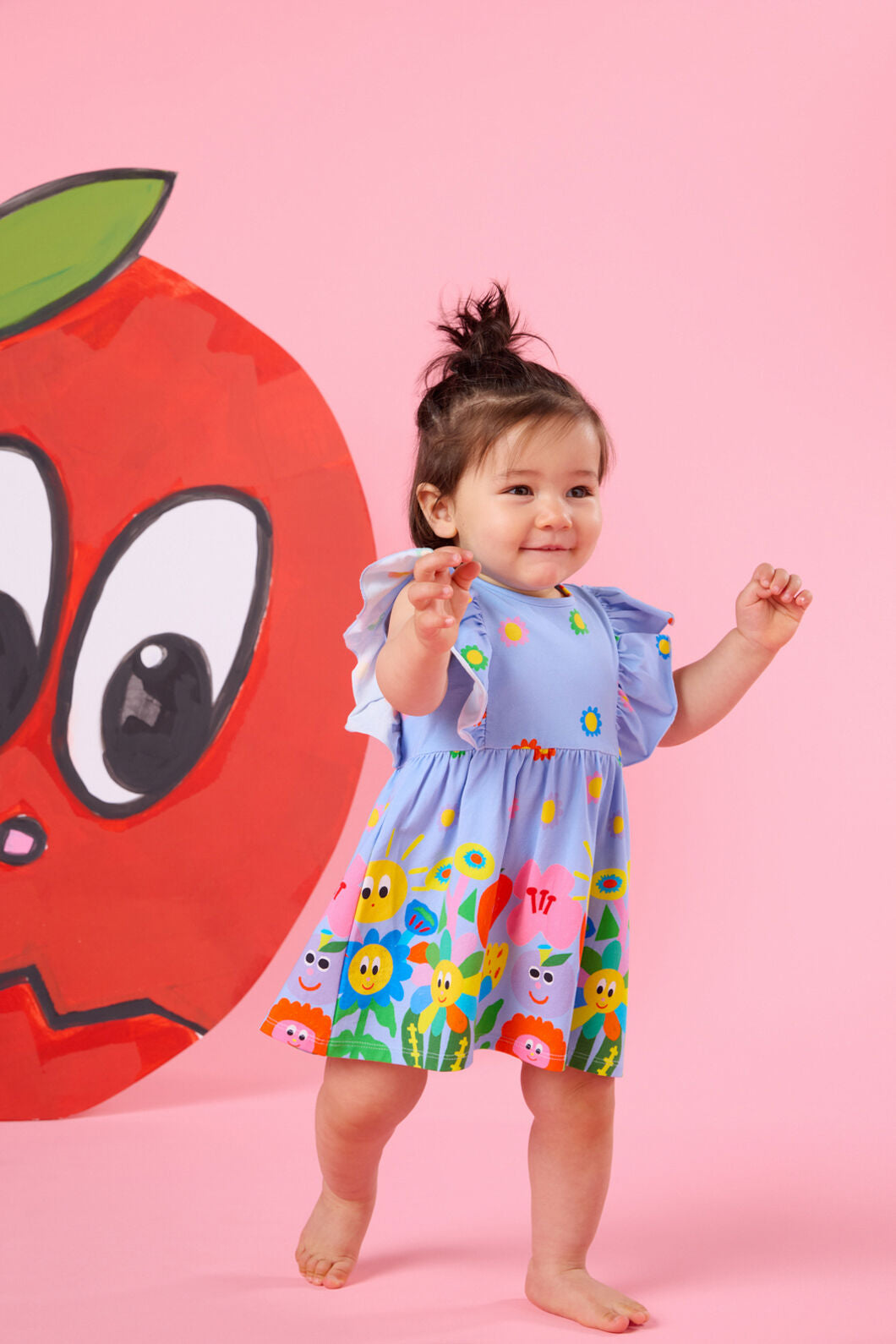 Gorman NZ - Sunny Border Baby Dress - lilac