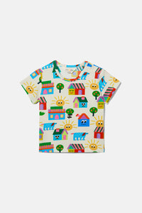Gorman NZ - Little Huts Baby SS Tee - cream