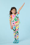 Bold Floral Kids Legging
