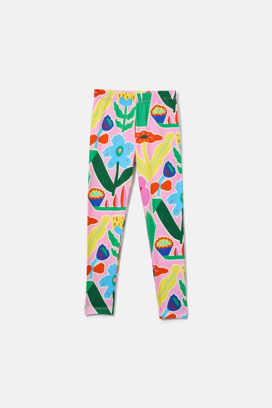 Gorman NZ - Bold Floral Kids Legging - pink
