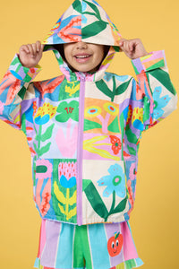 Gorman NZ - Floral Patchy Kids Raincoat - multi