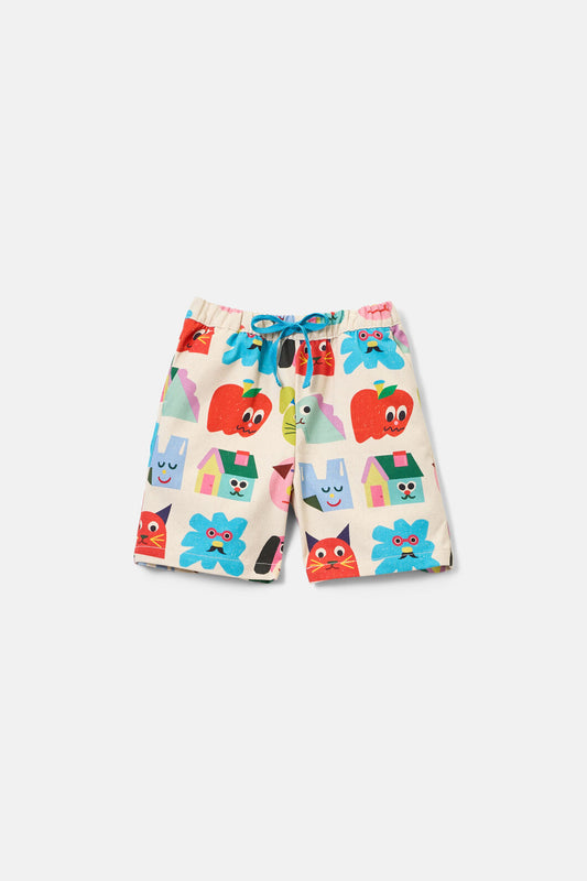 Gorman NZ - Birthday Kids Shorts - cream