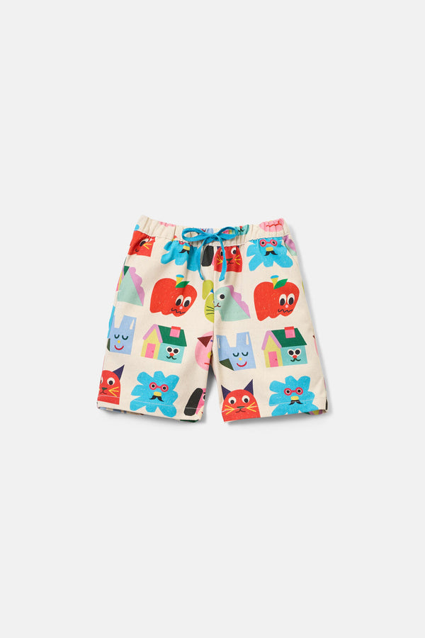 Gorman NZ - Birthday Kids Shorts - cream