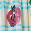 Apple Sequins Kids Party Skirt