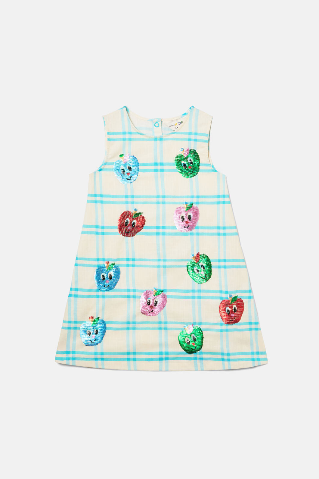 Gorman NZ - Apples Glitter Kids Party Dres - multi