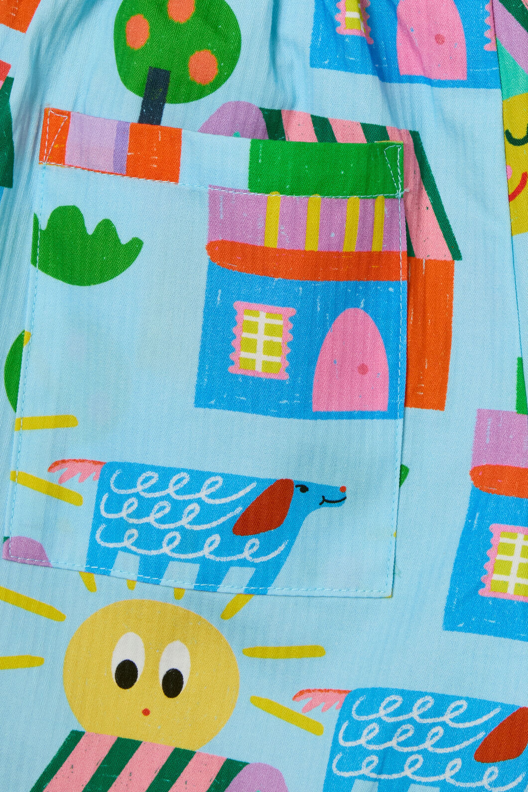 Gorman NZ - Little Huts Kids Shorts - blue