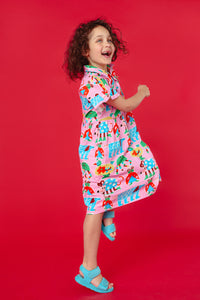 Gorman NZ - Buggy Boo Kids Dress - pink
