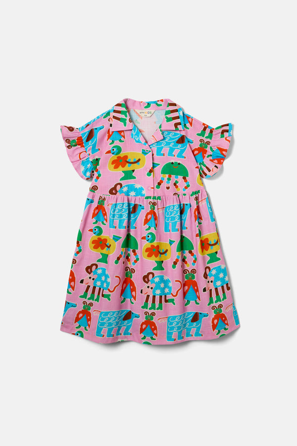 Gorman NZ - Buggy Boo Kids Dress - pink