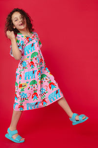 Gorman NZ - Buggy Boo Kids Dress - pink